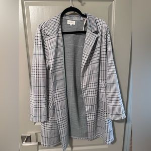 New Size 1X Blazer Coat